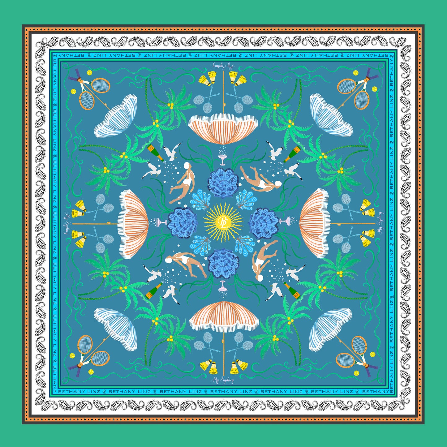 My Sydney Scarf in Blue
