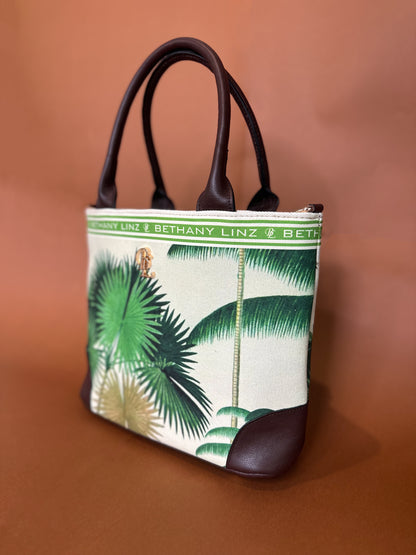 Palm Leaf- Small Tote Bag