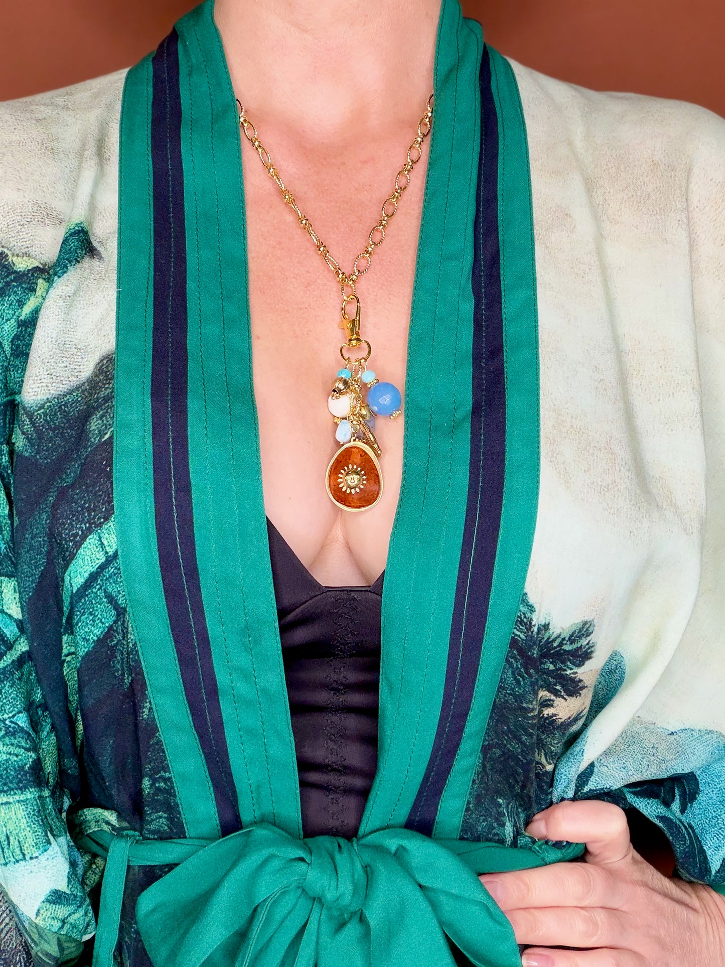 Sun Pendant Necklace