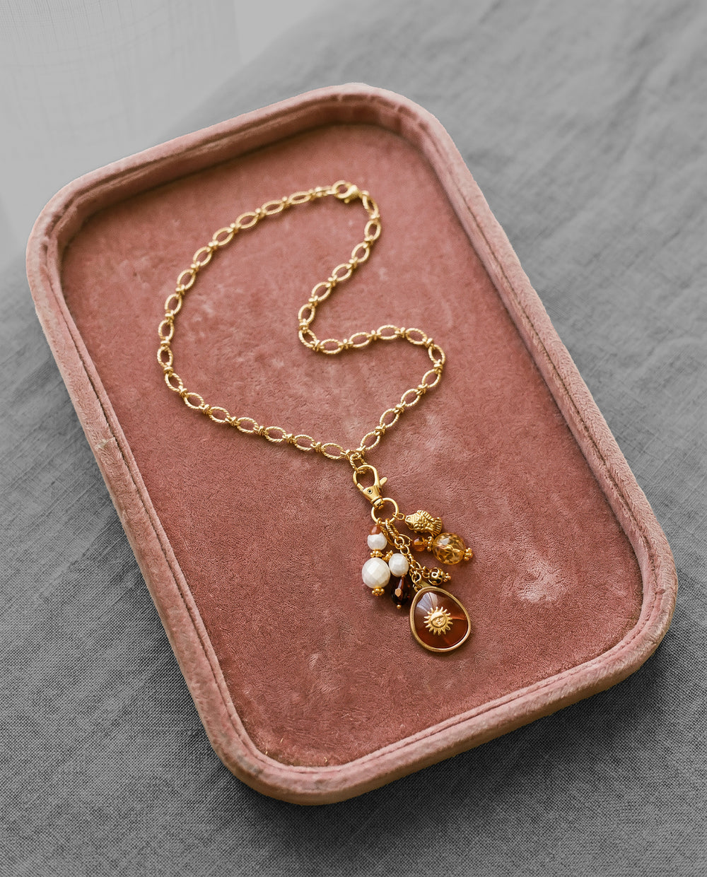 Sun Pendant Necklace