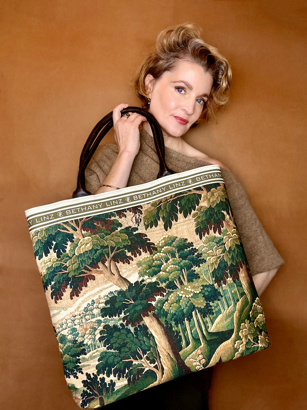 Tapestry Landscape - Large Tote Bag