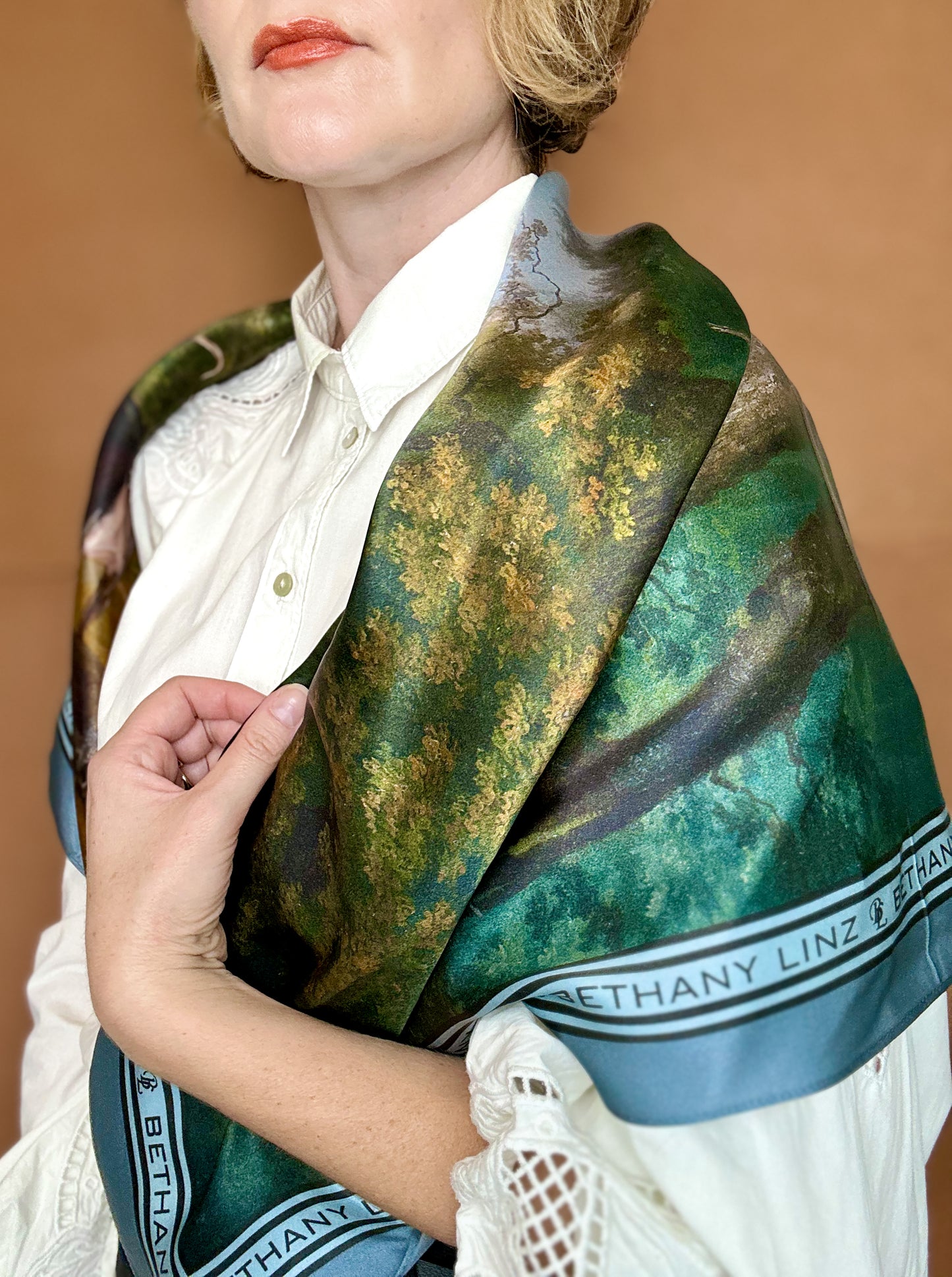 The Hunt Silk Scarf-NEW