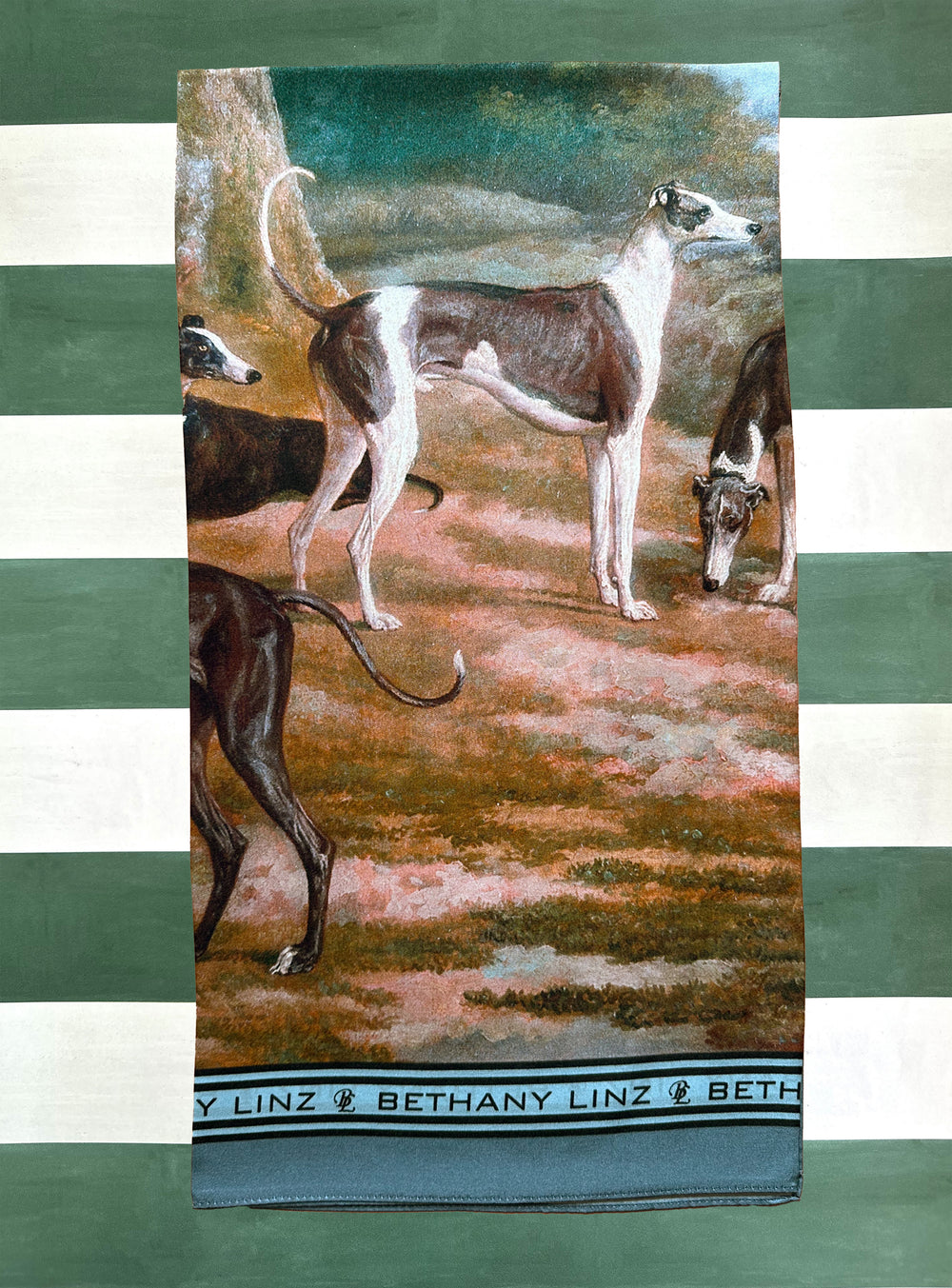 The Hunt Silk Scarf