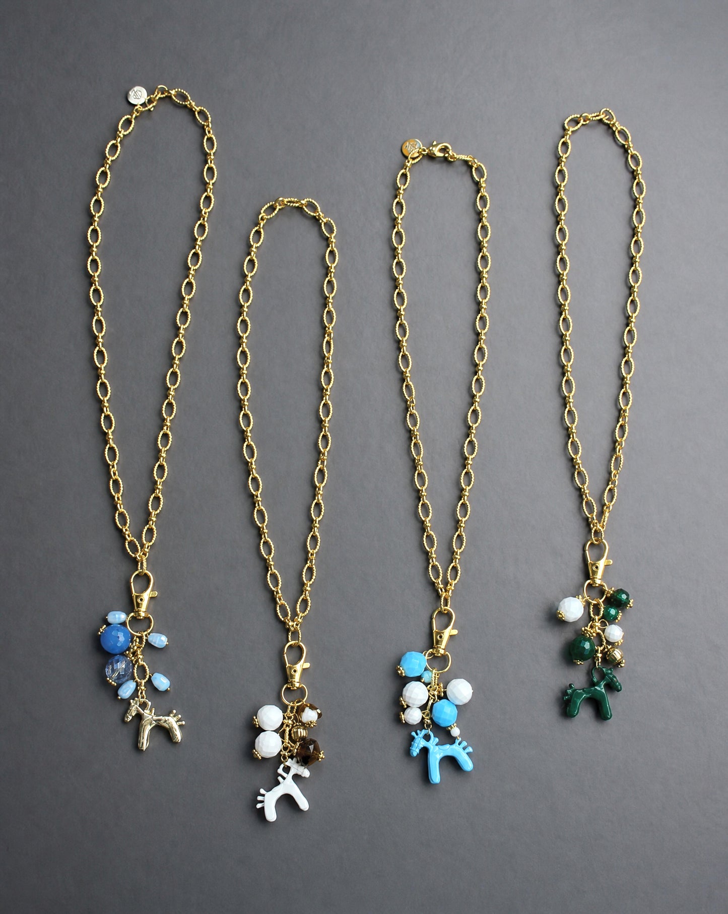 The  Horse Cluster Necklace
