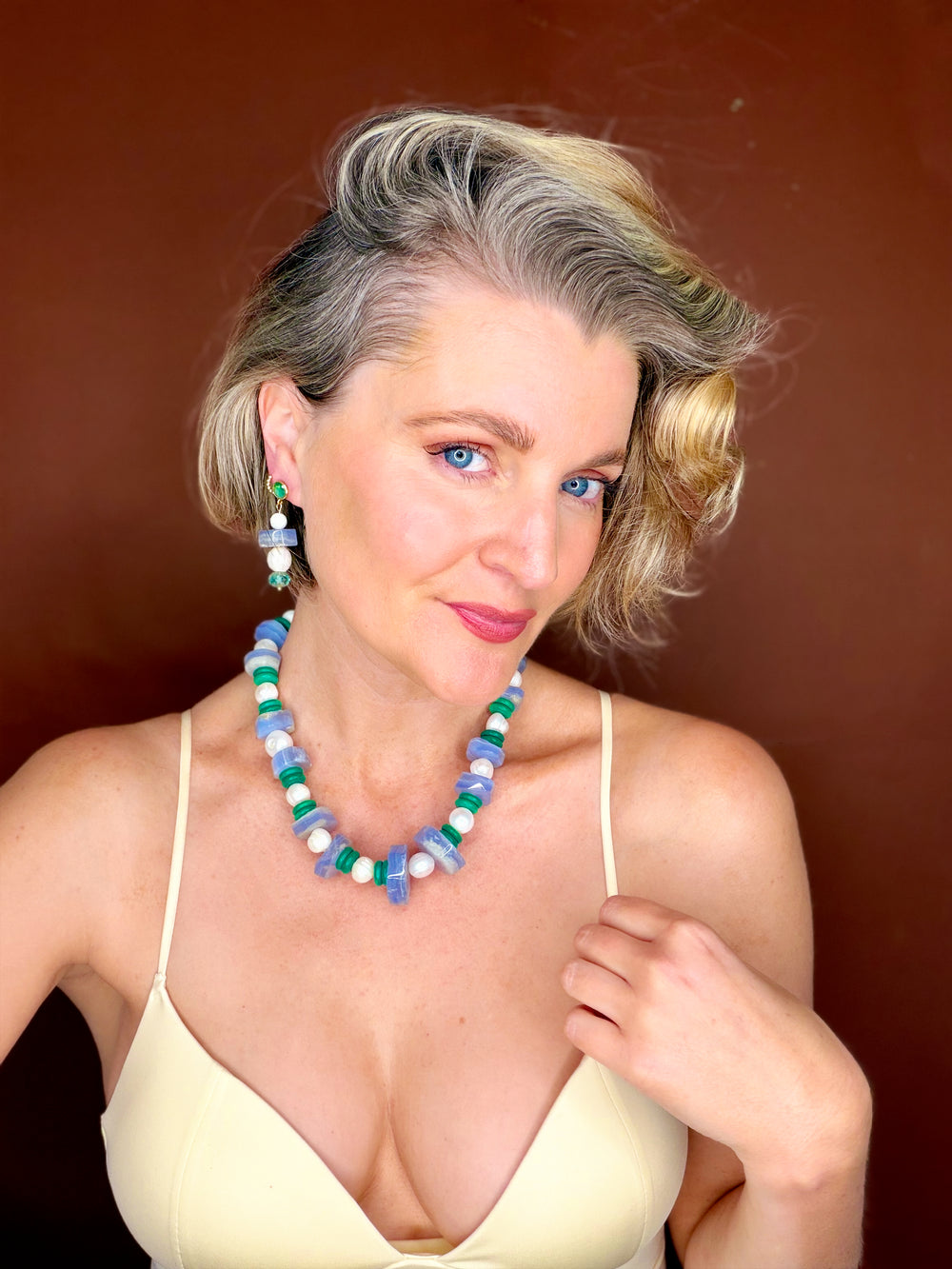 Violet Earrings