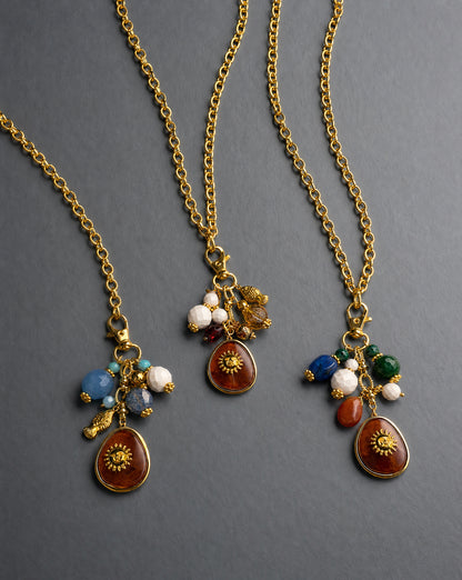 Sun Pendant Necklace